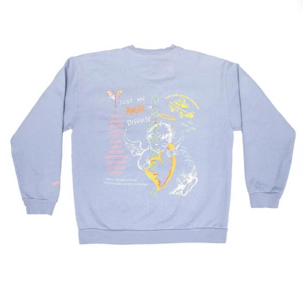 Boys Lie Word Vomit Crewneck